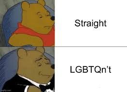 Straight
LGBTQn't