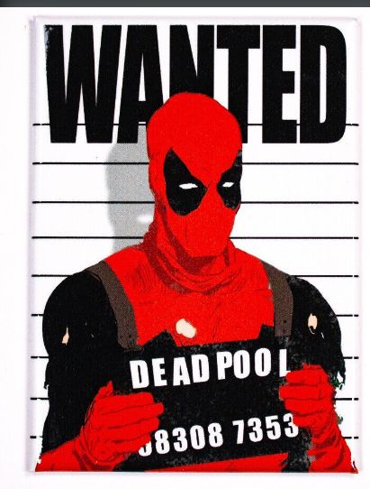WANTED
DEAD POOL
8308 7353